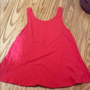 crown and ivy pink tank